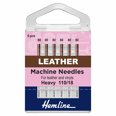 H104.110 Leather Point Size 110/18 Sewing Machine Needle..